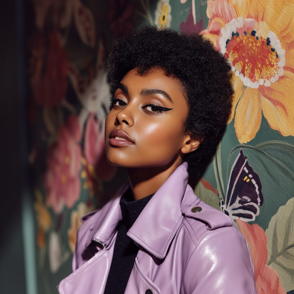 Chic Curly Natural Afro