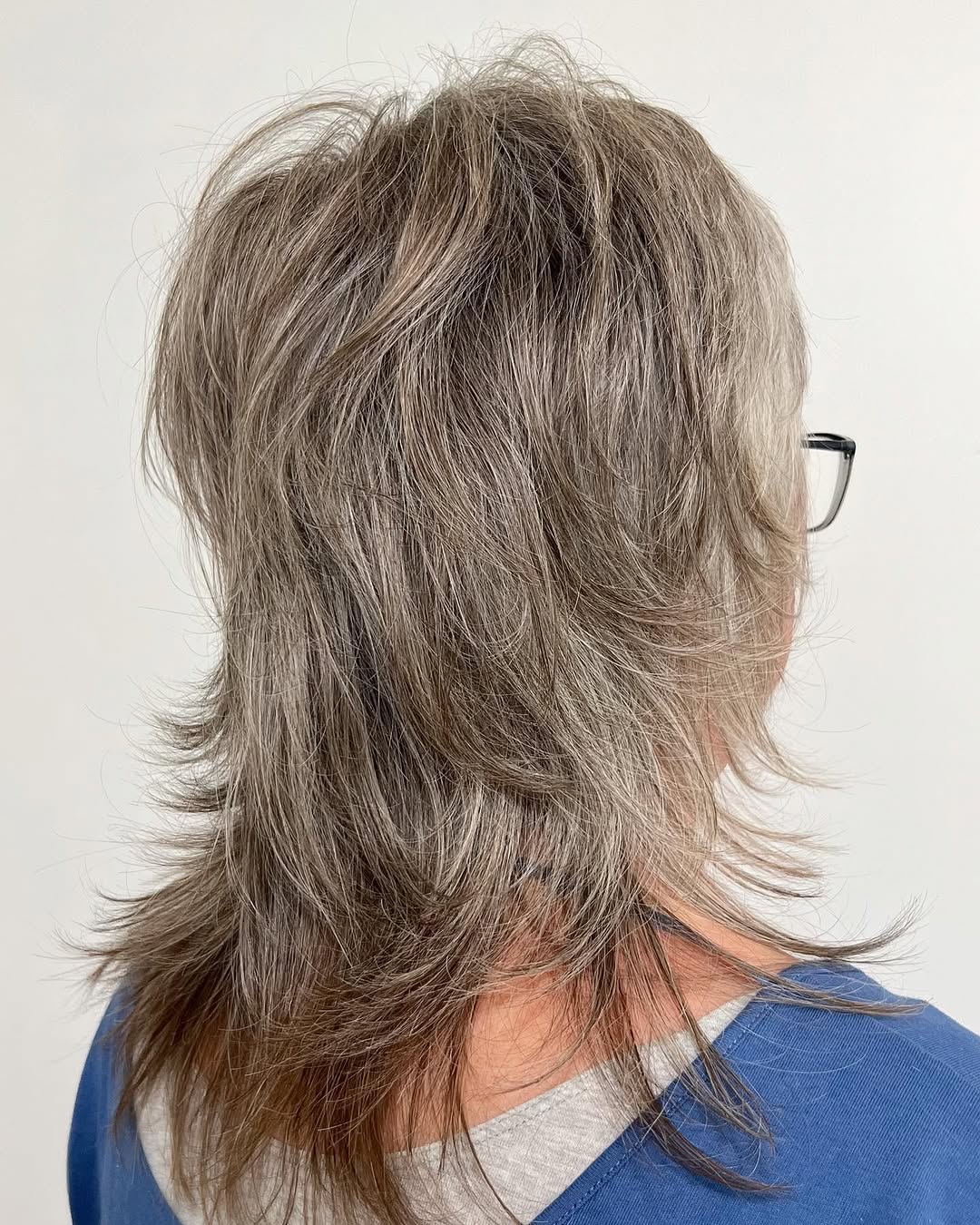 Chic Layered Shag with Textured Ends