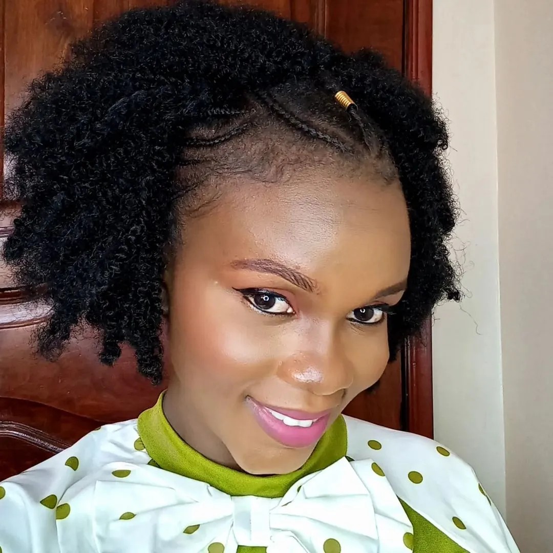 Textured Tapered Cut with Braided Accents