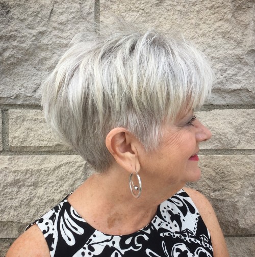 Chic Short Layered Pixie Cut