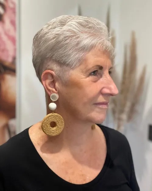 Chic Short Textured Pixie Cut