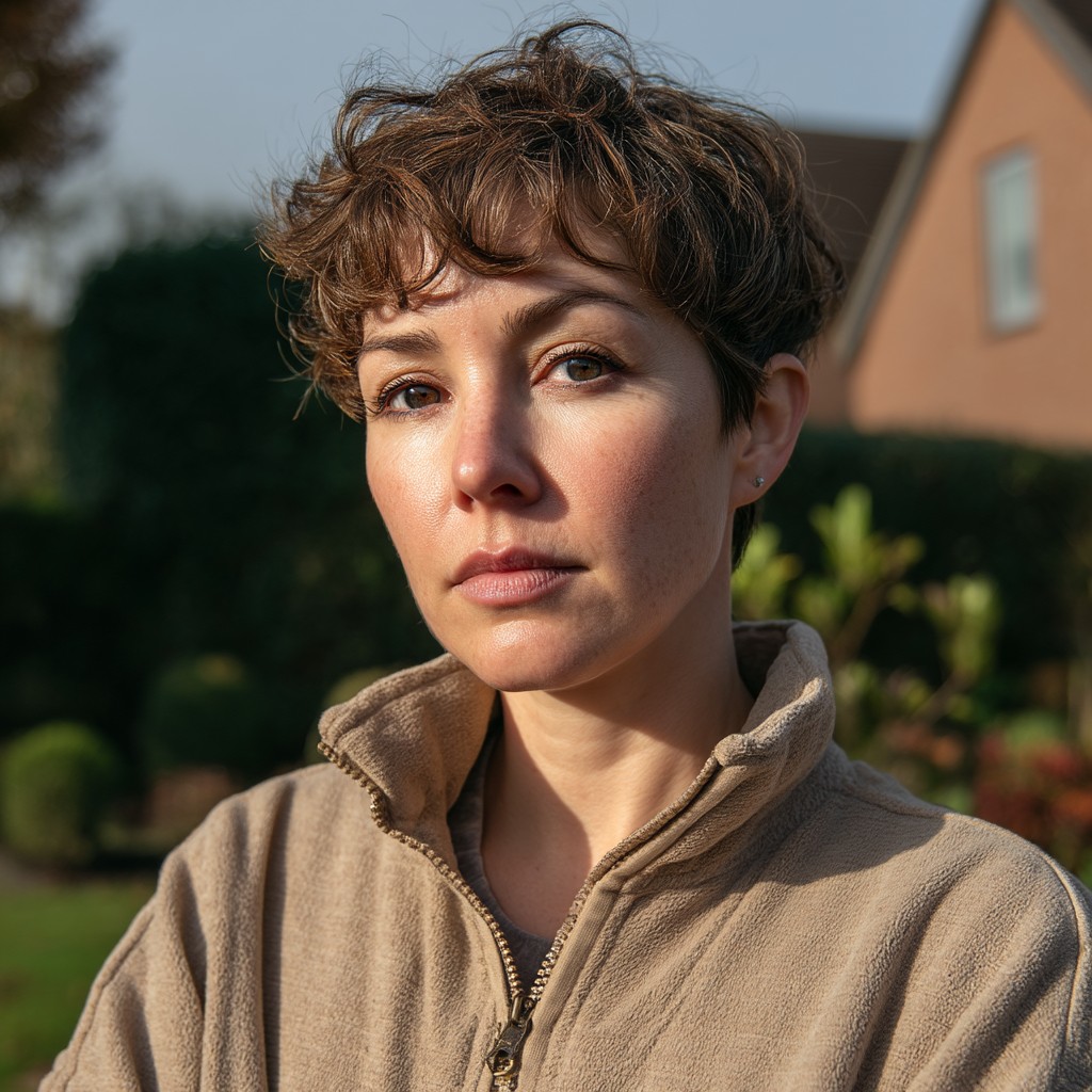 Textured Short Pixie Cut with Effortless Waves