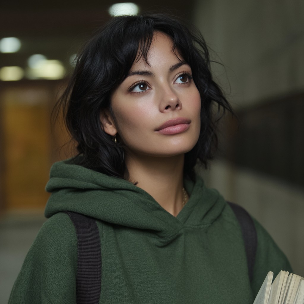 Chic Shaggy Bob with Face-Framing Layers