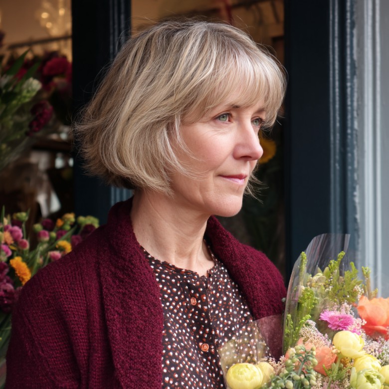 Charming Textured Bob with Soft Bangs for a Fresh Look