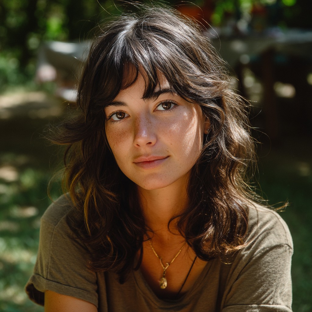 Effortlessly Chic Wolf Cut with Playful Layers