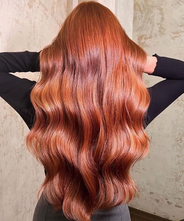Gorgeous Copper Waves with Luscious Body