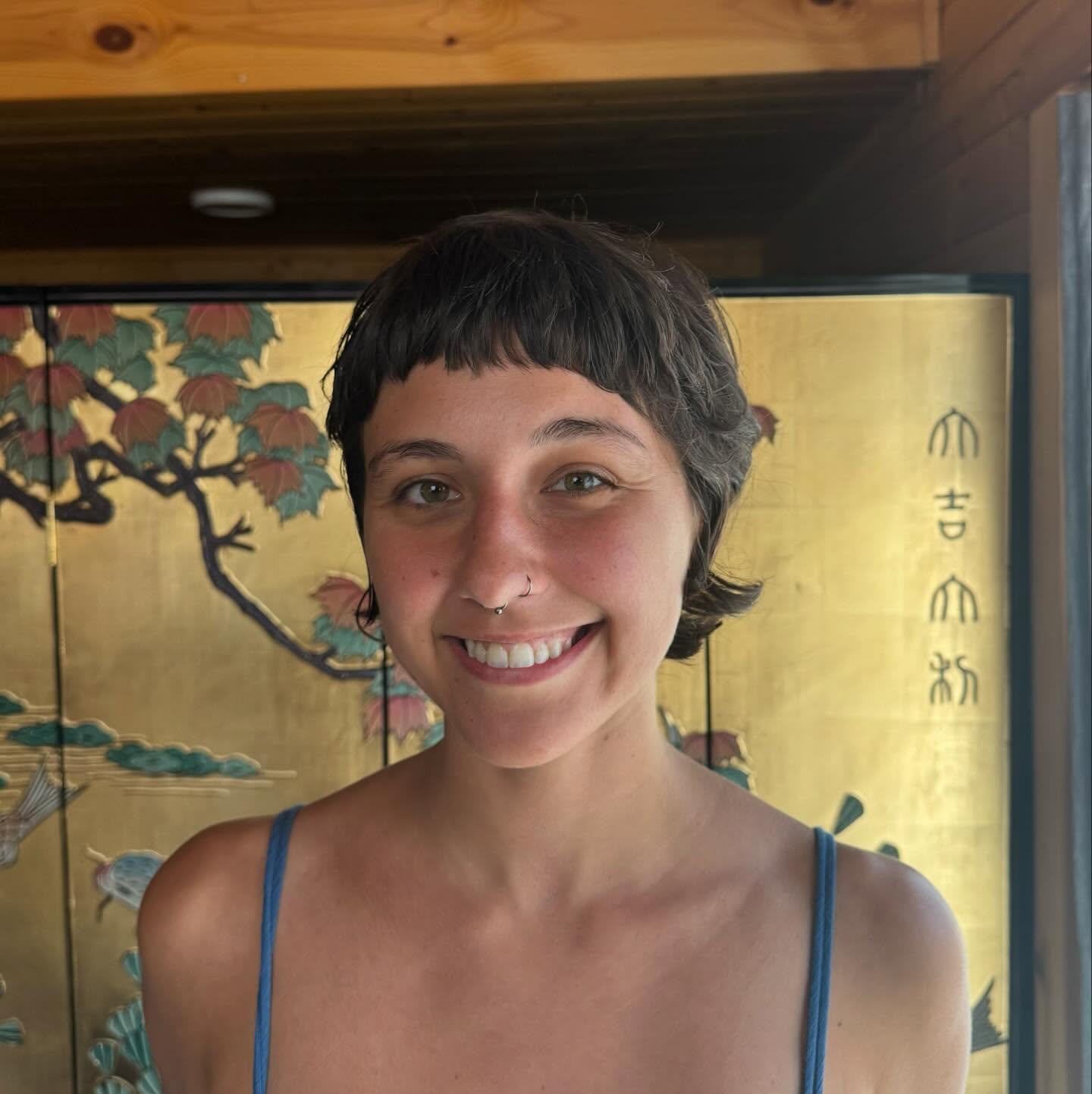 Whimsical Pixie with Textured Bangs