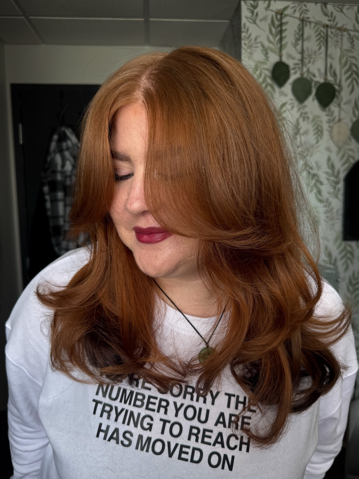 Warm Layered Copper Waves with Face-Framing Dimensions