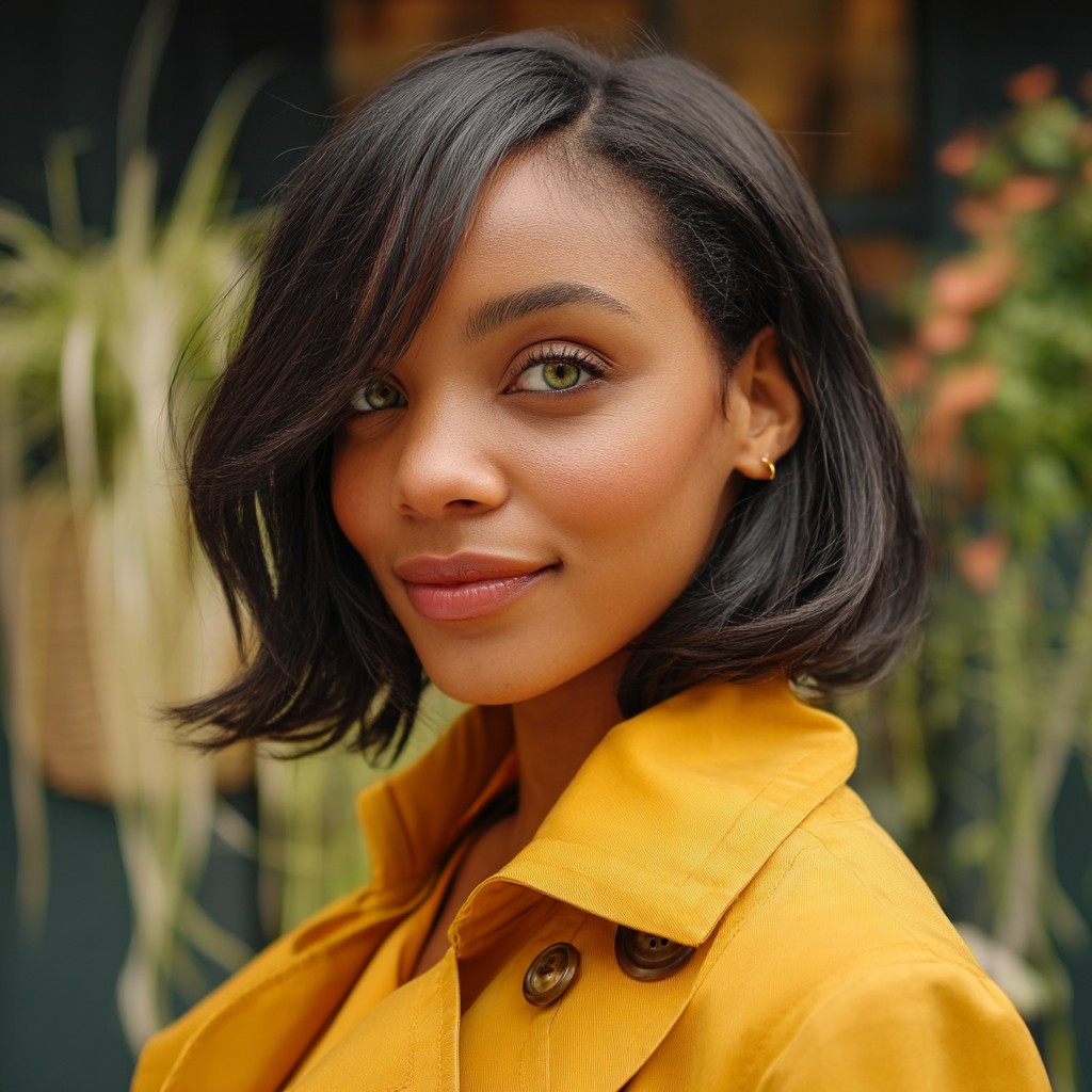 Stylish Textured Bob with Subtle Layers