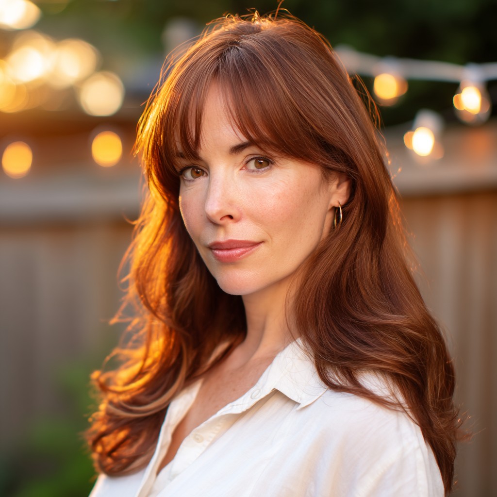 Radiant Layered Cut with Soft Face-Framing Highlights