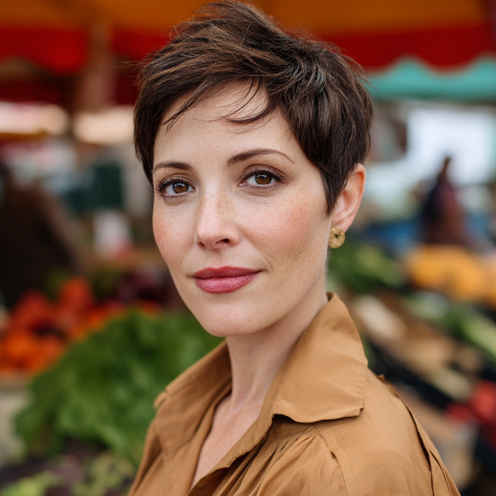 Chic Textured Pixie Cut