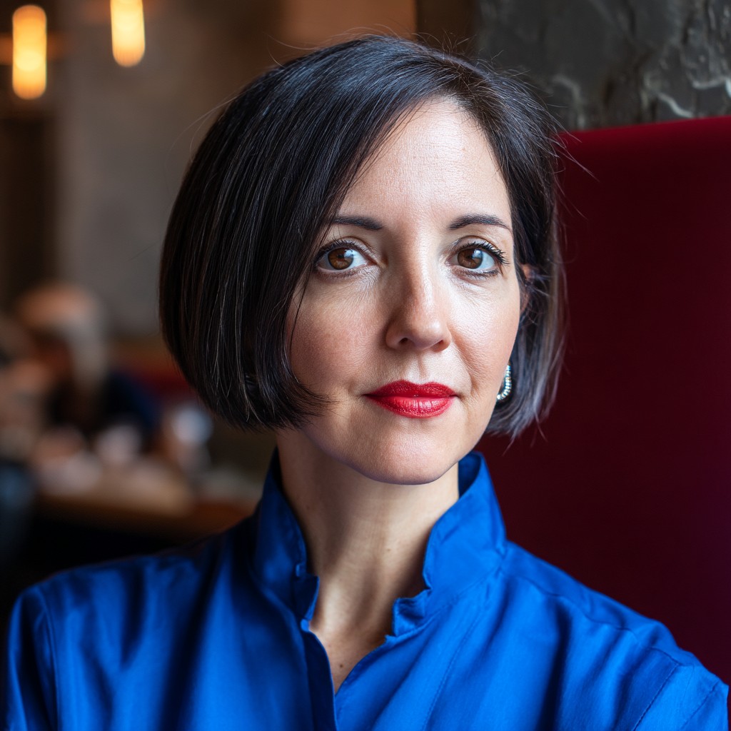 Sleek Inverted Bob with Subtle Texture