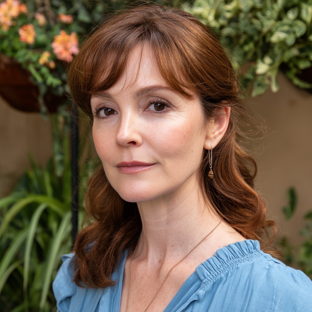 Soft Layered Cut with Gentle Face-Framing Bangs