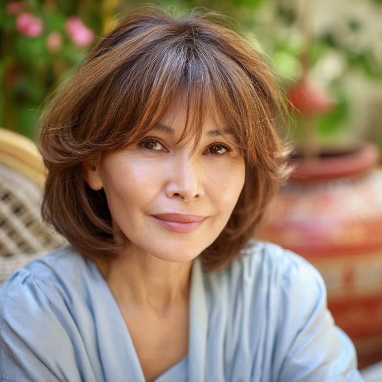 Chic Textured Bob with Soft Face-Framing Layers