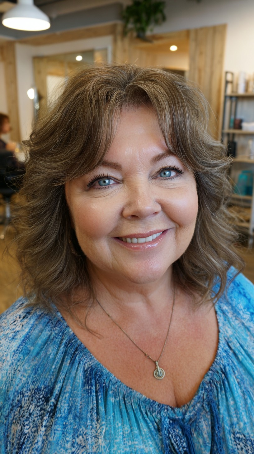Textured Layered Waves with Soft Movement