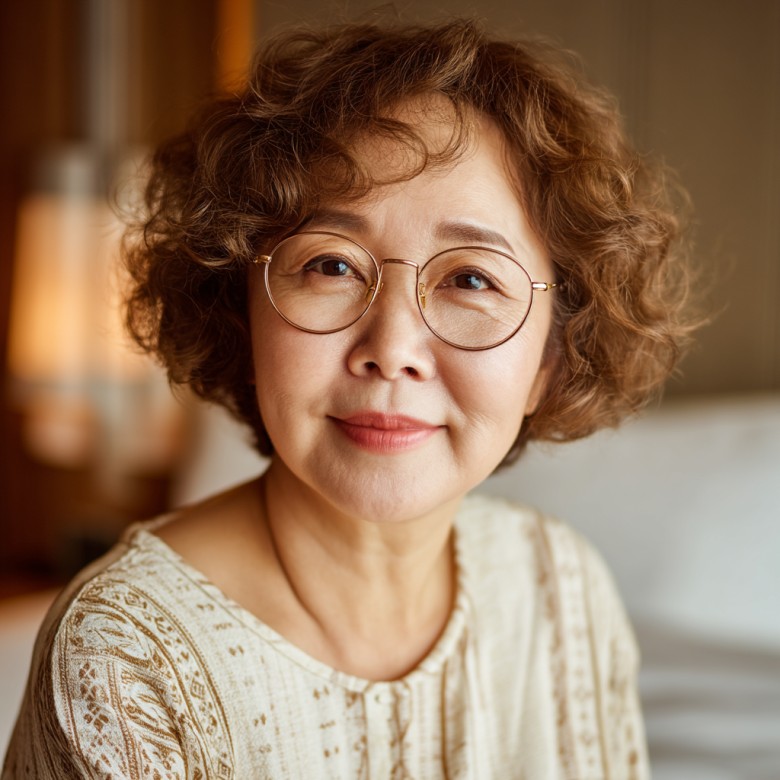 Charming Curly Short Cut with Subtle Volume