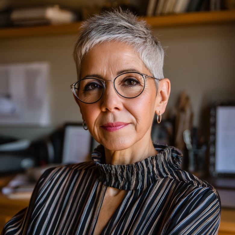 Chic Textured Pixie with Subtle Volume