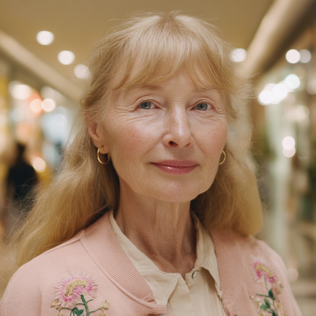 Elegant Soft Curtain Bangs with Subtle Layers