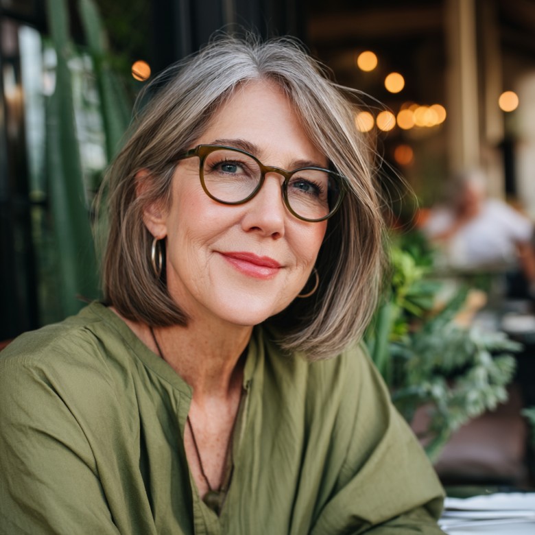 Elegant Textured Lob with Soft Layers