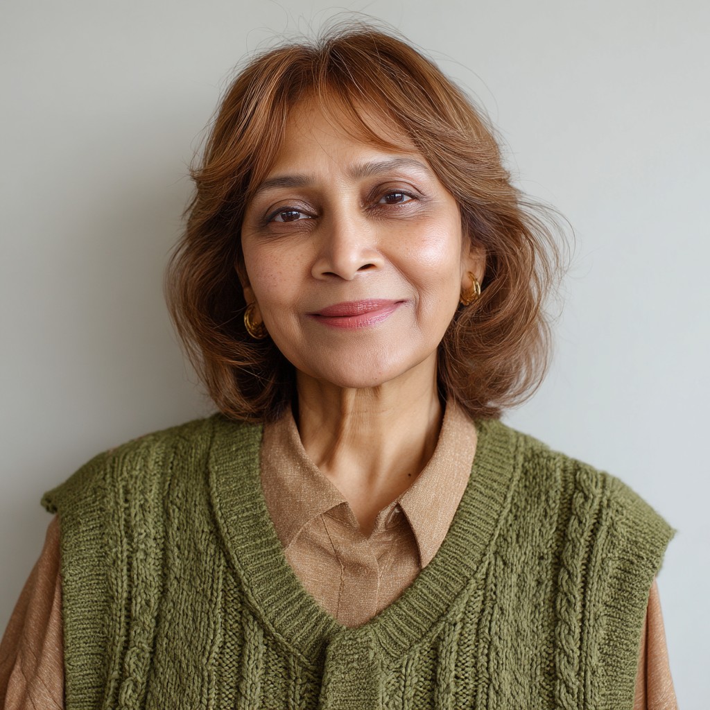 Soft, Textured Curtain Bangs with Luscious Layers