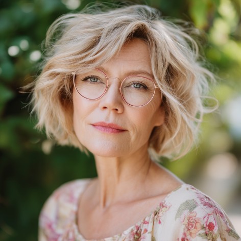 Textured Soft Bob with Wispy Layers