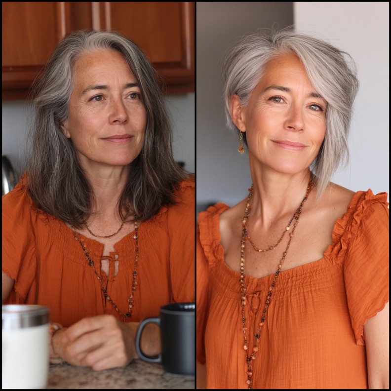 Chic Long Pixie with Subtle Layering