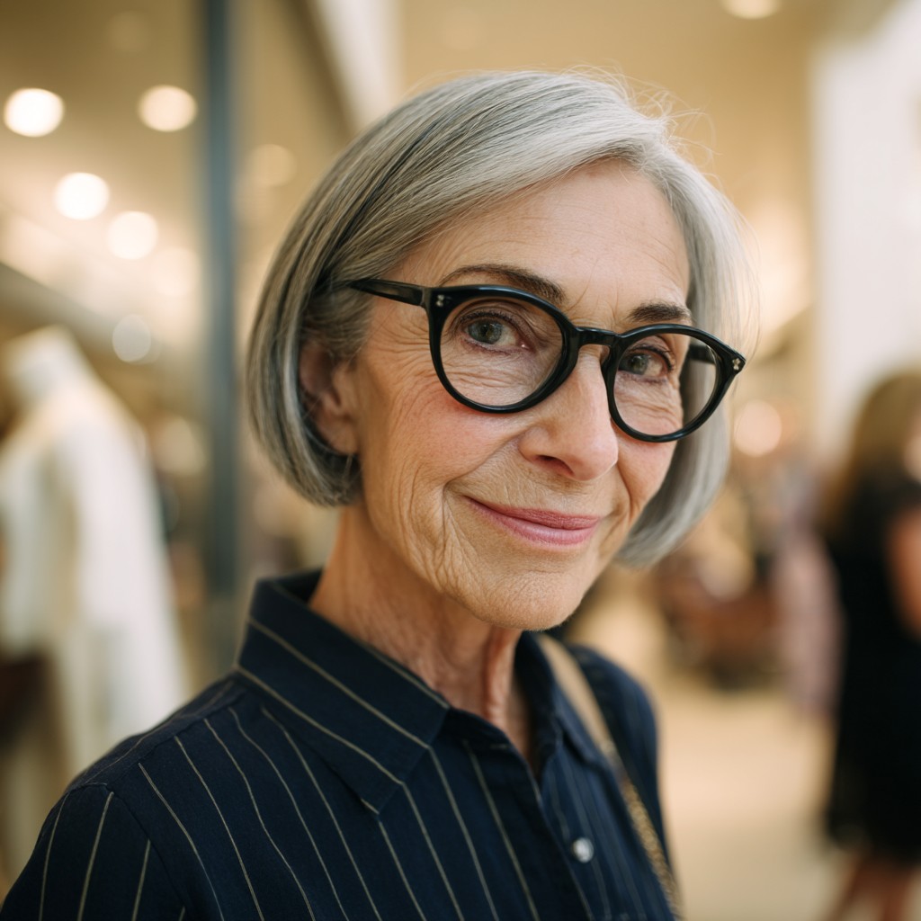 Classic Short Bob with Soft Curves