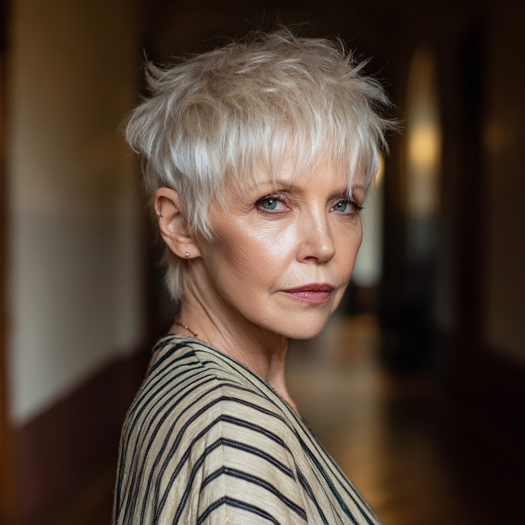 Dynamic Feathered Pixie with Soft Texture