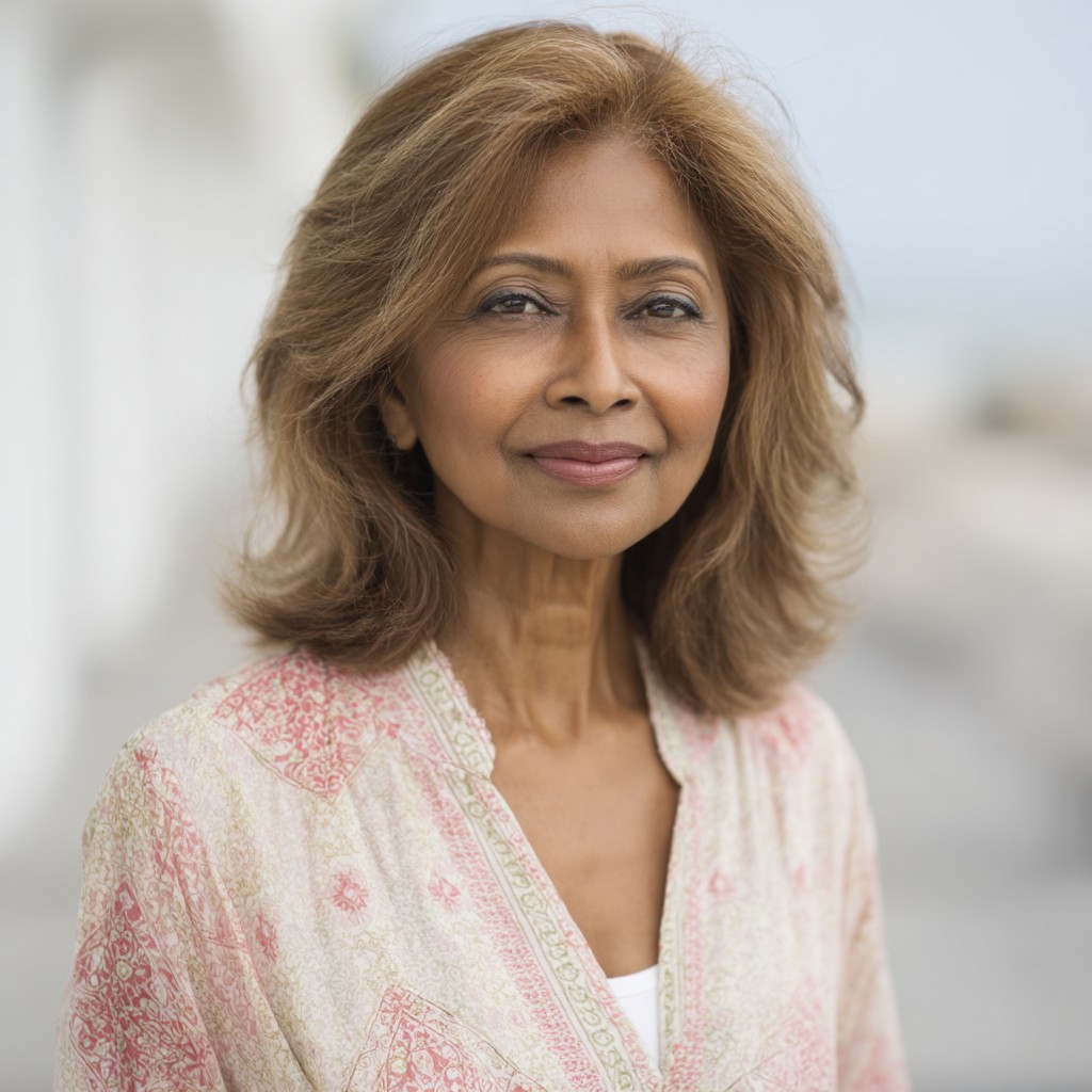 Elegant Soft Layers for Mature Hair