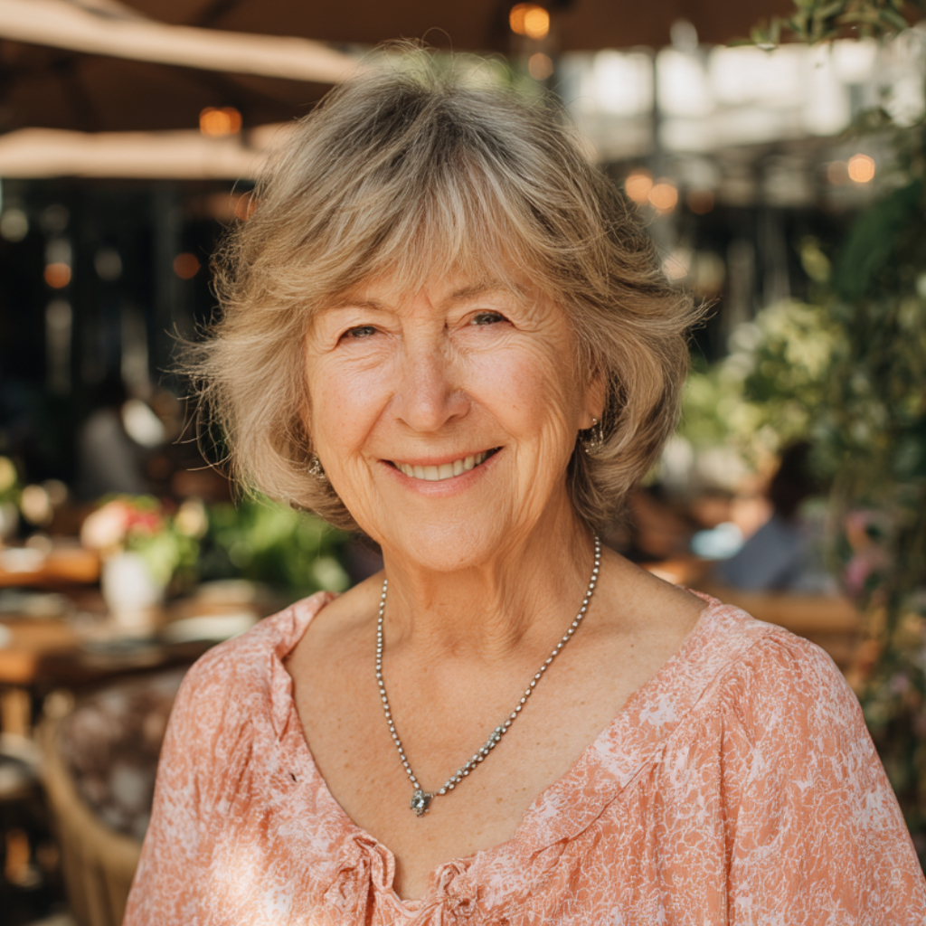 Elegant Textured Butterfly Cut for Women Over 70