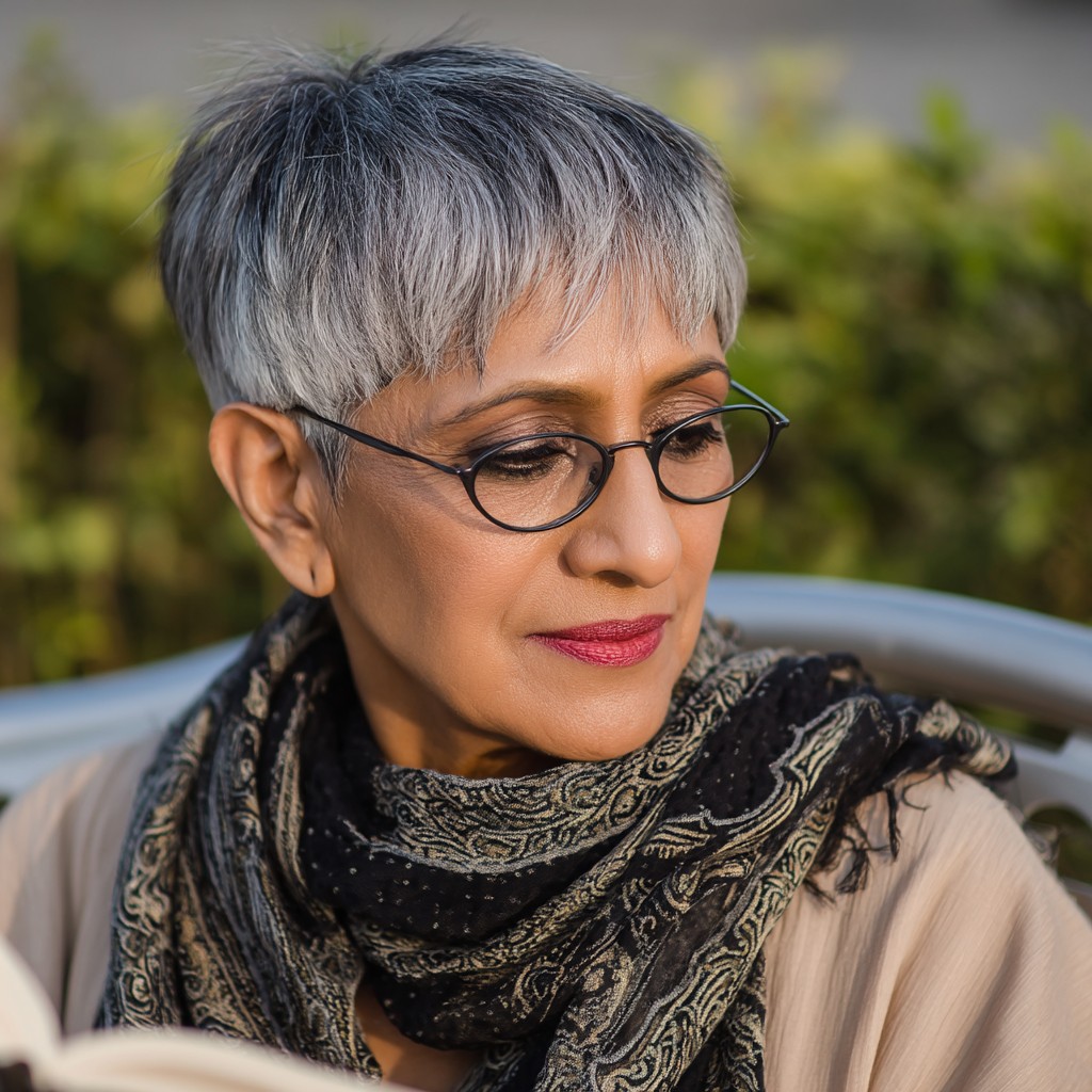 Modern Pixie Cut with Textured Layers