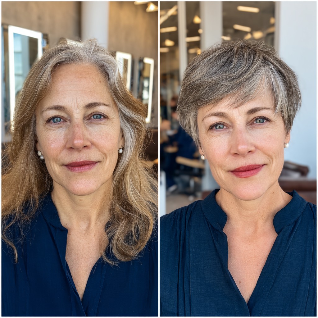 Modern Textured Pixie with Soft Volume