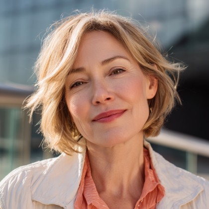 Soft Textured Bob with Natural Movement