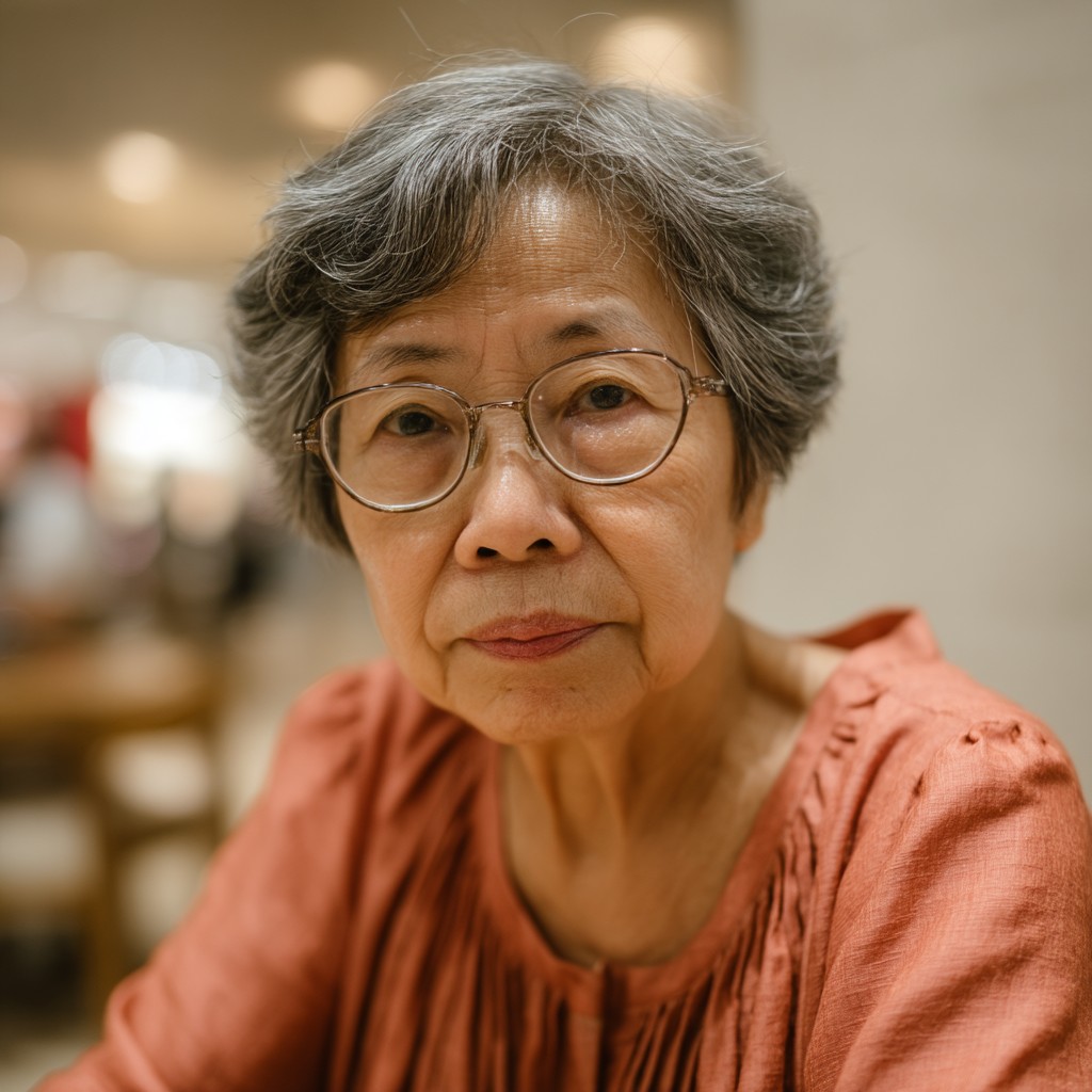 Softly Curled Silver Short Crop with Gentle Layers