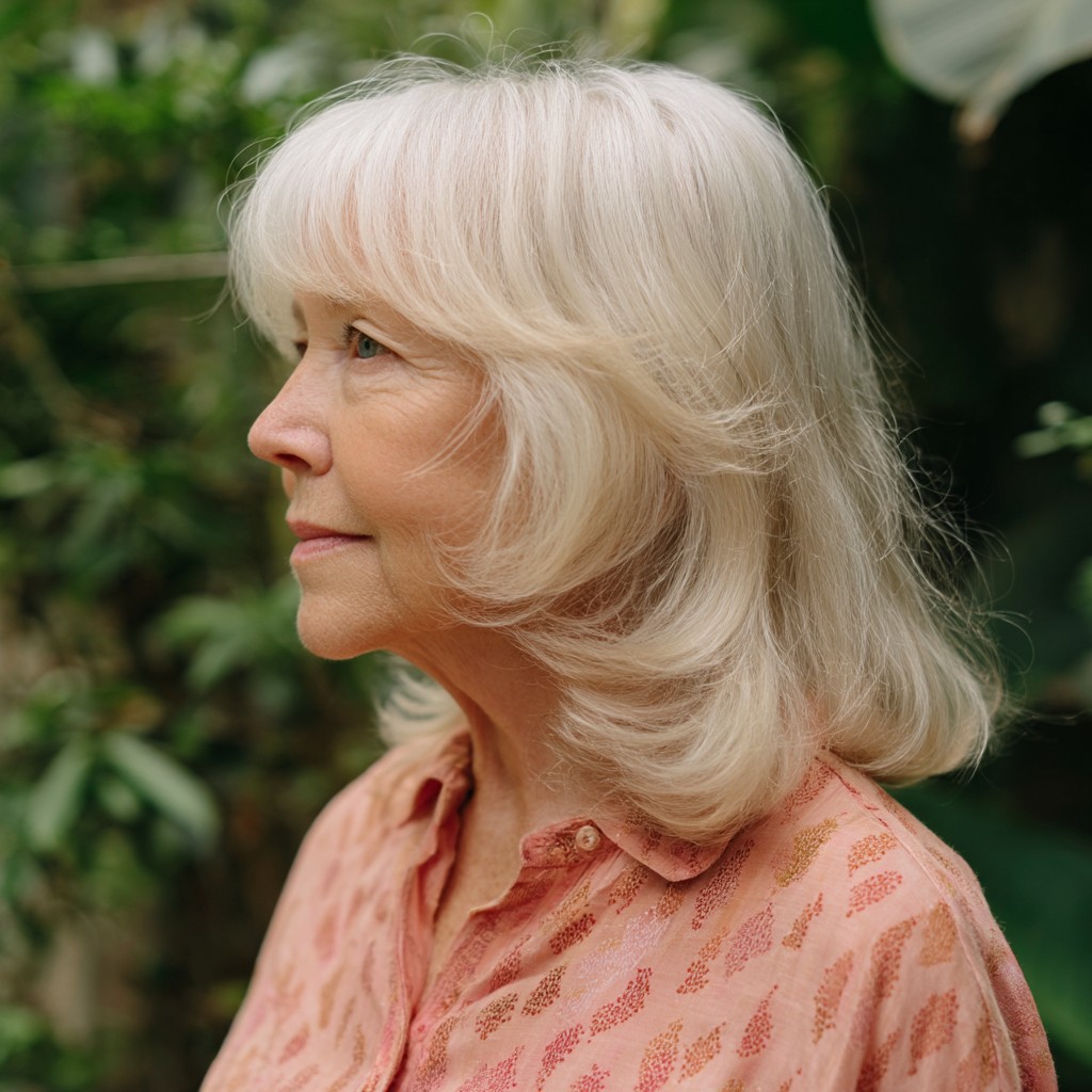 Softly Layered Butterfly Cut with Gentle Movement