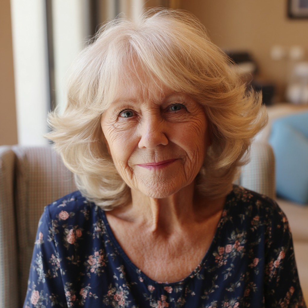 Softly Layered Butterfly Cut with Gentle Waves