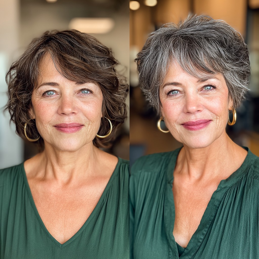 Stylish Shaggy Pixie with Soft Waves