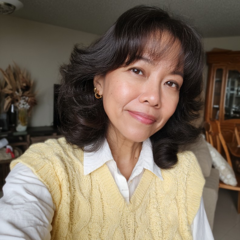 Textured Butterfly Cut with Soft Volume for Women Over 50