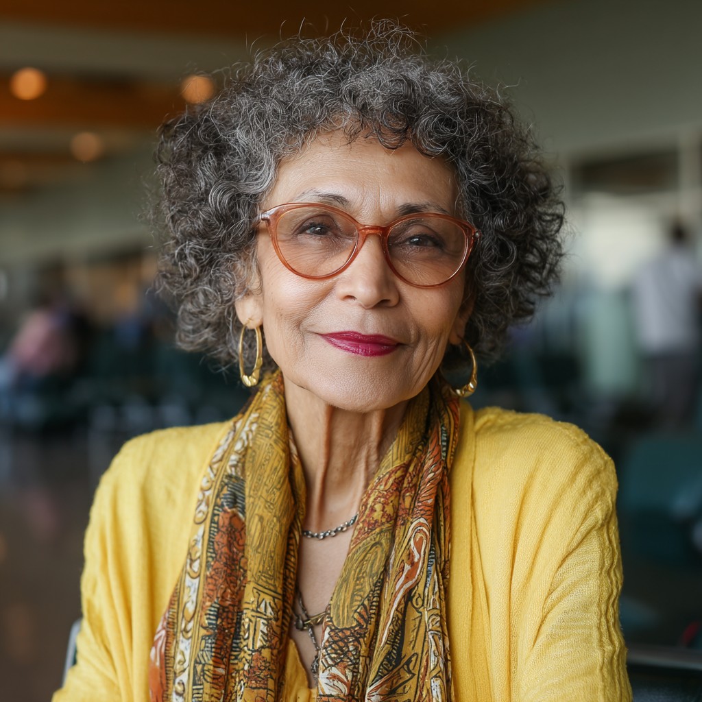 Textured Curly Short Cut with Defined Volume