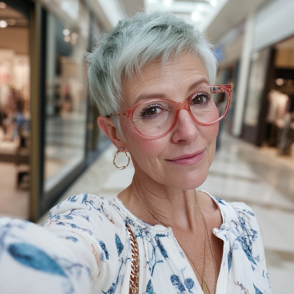 Textured Frosted Pixie with Subtle Layers