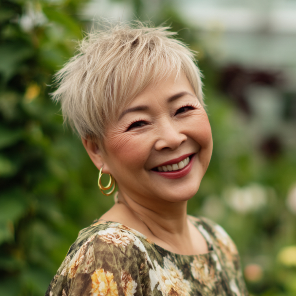 Textured Pixie Cut with Soft Layers