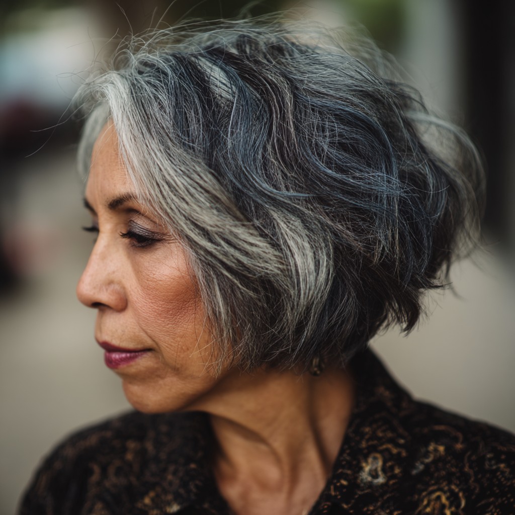 Modern Layered Bob with Subtle Movement