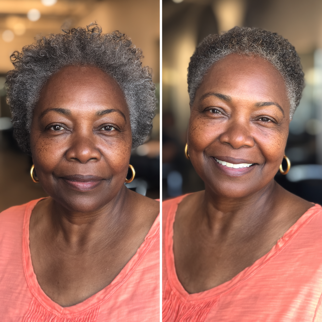 Charming Curly Crop with Defined Volume