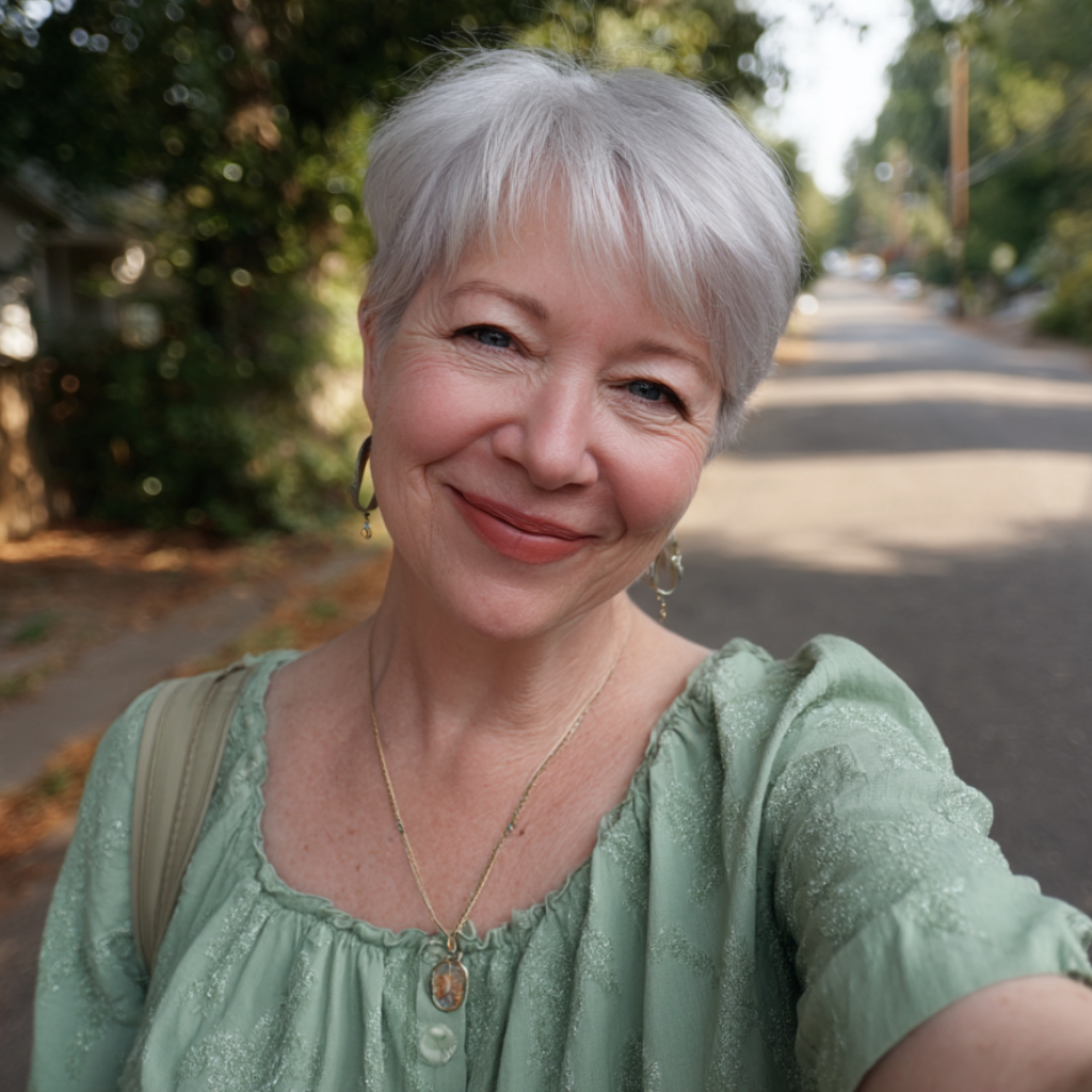 Chic Textured Short Cut for Women Over 70