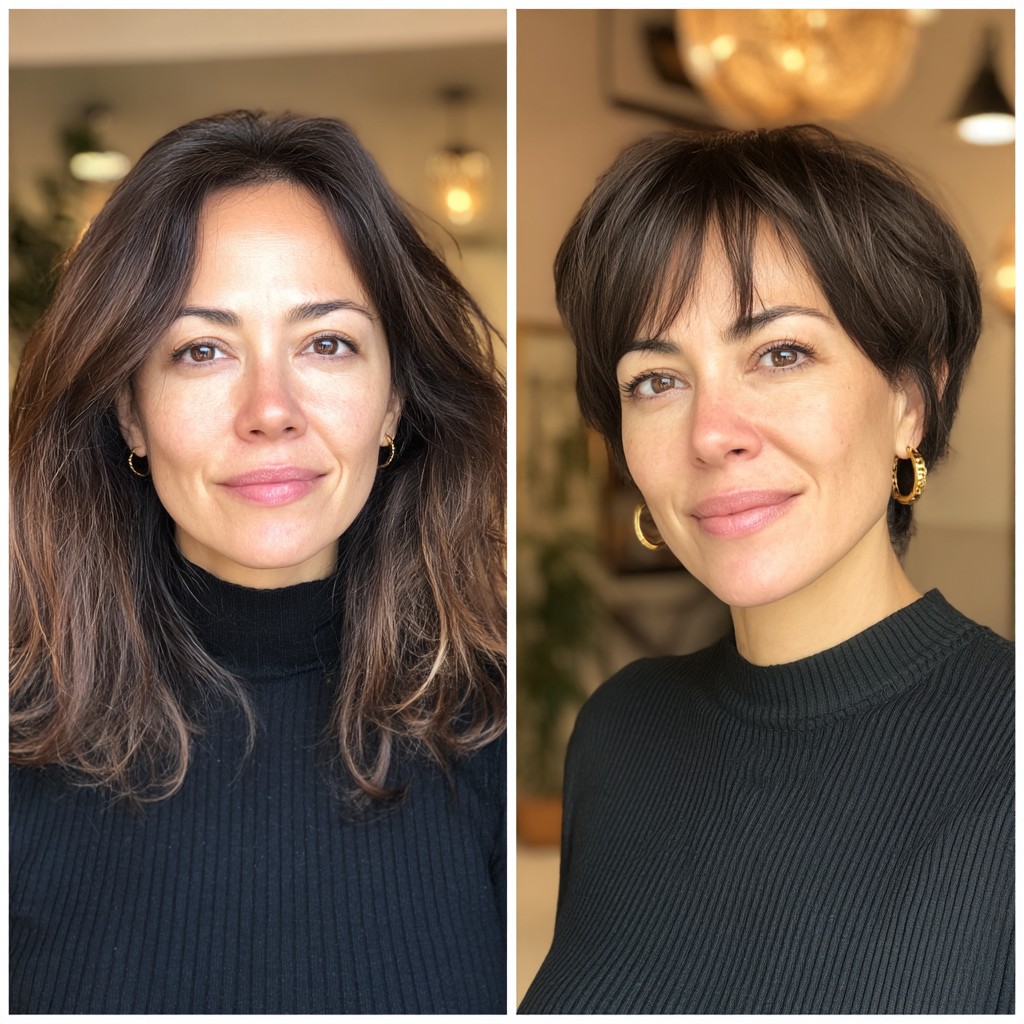 Chic Textured Short Cut with Soft Layers