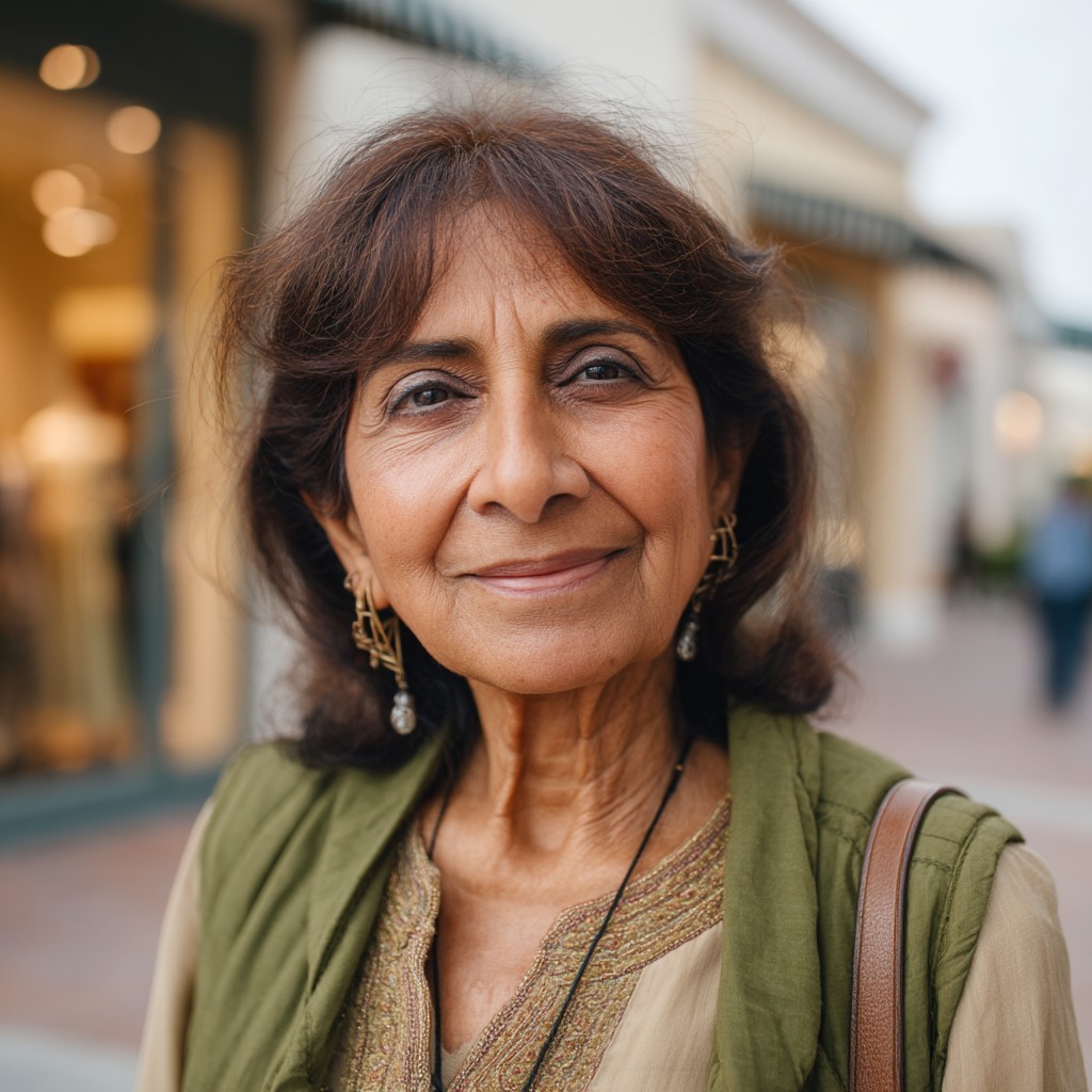 Elegant Soft Layers with Curtain Bangs