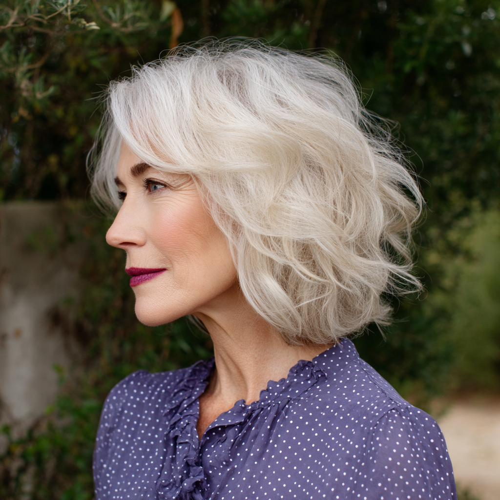 Textured Silver Butterfly Cut with Soft Body