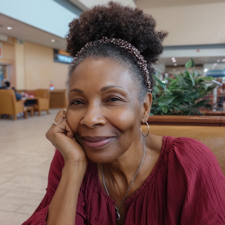 Chic High Puff with Decorative Headband
