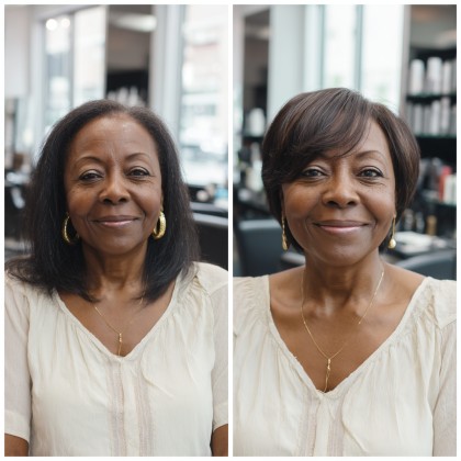 Chic Textured Bob with Side-Swept Bangs