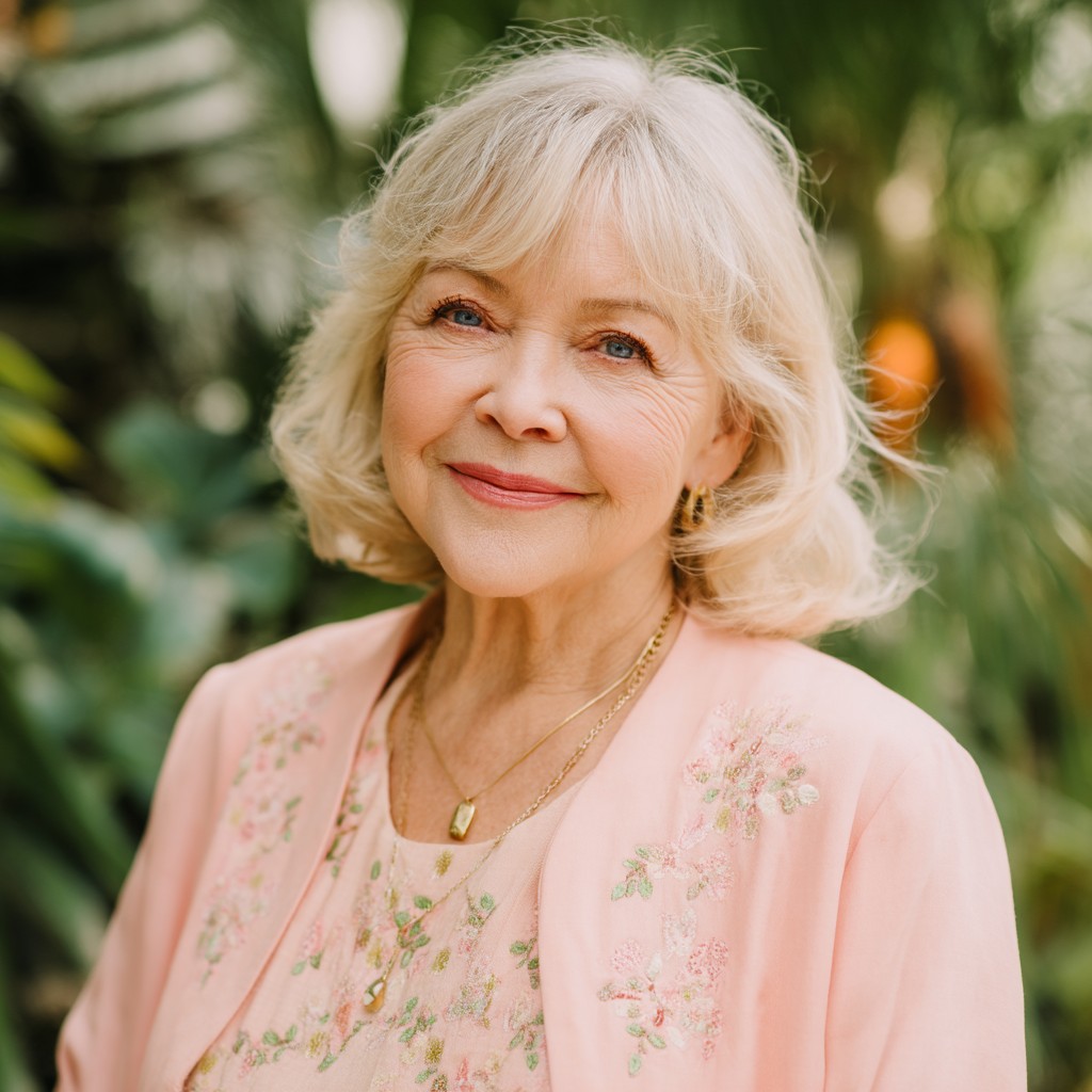 Gentle Layered Cut with Soft Curtain Bangs